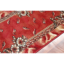 Avis RUGSX TAPIS DE COULOIR BCF TRIO bordeaux 60 cm 60x260 cm