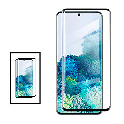 PHONECARE Kit 2 Film de Verre Trempé 5D Full Cover pour Samsung Galaxy S20 Plus - Curved