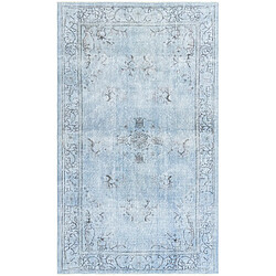 Vidal Tapis de laine 272x160 Bleu Ultra Vintage