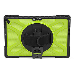 Coque en TPU anti-chocs avec béquille, vert pour votre Microsoft Surface Pro 4/5/6/7/7 +