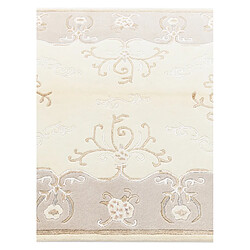 Vidal Tapis de laine 183x122 beige Darya pas cher