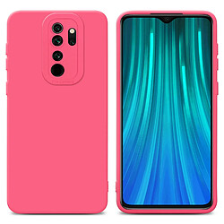 Cadorabo Coque Xiaomi RedMi NOTE 8 PRO Etui en Rouge