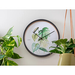 Acheter Horloge murale ronde Botanique - Monstera - Ø 26 x 4,5 cm - Karlsson