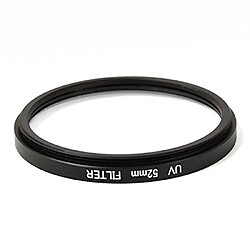 Acheter Mengs® 52 mm UV Objectif Filtre avec Cadre en Aluminium pour Tous Les Types de Digital et Appareil Photo DSLR