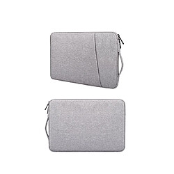 13,3 pouces imperméable et résistant à l'usure Sac d'ordinateur portable Doublure de sac Housse de protection Convient pour Portable Notebooks-Gris