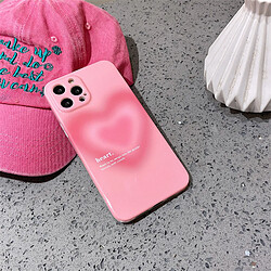 GUPBOO Étui pour iPhone12 Sweet Cool Mist Love Coque de téléphone japonaise et coréenne en silicone