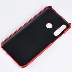 Wewoo Coque Antichoc Litchi Texture PC + étui en PU pour Huawei Honor 10i / 20i rouge pas cher