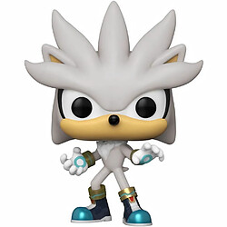 Funko Sonic The Hedgehog - Figurine POP! Sonic 30th Silver the Hedgehog 9 cm