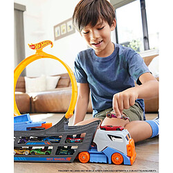 Mattel Circuit Transformable en Camion Transporteur de Piste Super Cascade Hot Wheels Multicolore