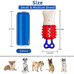 2023-Jouets à Mâcher Pour Chiens, Dents En Caoutchouc Naturel Stables, Trempe Propre, Chien De Refroidissement, Mâche Des Bâtons de Chien Taugh Duarble