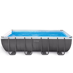 Piscine tubulaire rectangulaire ultra silver intex 549 x 274 x 132 cm