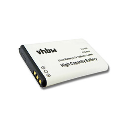 Vhbw batterie LI-ION 1050mAh pour TOSHIBA Camileo Air 10, B10, B10 Pocket, P10, P100 etc. remplace PX1728, PX1728E-1BRS