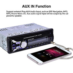 Universal Lecteur de carte SD de voiture lecteur MP3 USB avec panneau amovible bluetooth tuner FM pas cher