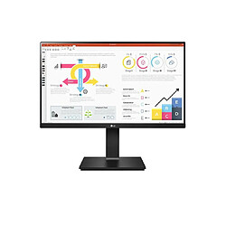 ECRAN LG 24" Noir 24QP750P-B 16:9 IPS 5ms QHD 2560x1440 300cd/m2 HDMI DP USB-C 2xUSB 3.0 FreeSync Black Stabilizer Smart Energy Saving Inclinaison/Rég haut