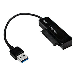 LogiLink Câble adaptateur USB 3.0 - 2,5' SATA, noir ()