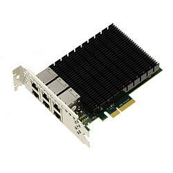 Kalea-Informatique Carte contrôleur PCIe 6 ports LAN Gigabit Ethernet sur port PCIe 4x 10/100/1000 type RJ45 avec chipset Intel I350