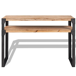 Maison Chic Table console | Meuble d'entrée | Table d'appoint Bois d'acacia massif 120 x 40 x 85 cm -GKD37892