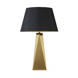 Searchlight Lampe de table Maldon 1 ampoule Or noir