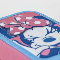 Plumier double Minnie Mouse Rose 12,5 x 19,5 x 4,5 cm