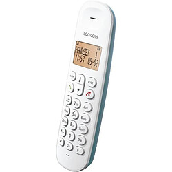 Avis Téléphone fixe sans fil - LOGICOM - DECT ILOA 150 SOLO - Turquoise - Sans répondeur