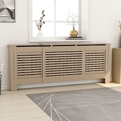 vidaXL Cache-radiateur MDF 205 cm