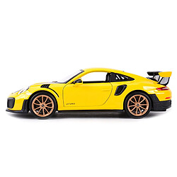 Acheter Universal 1: 24 Porsche 911 GT2 RS Coupé statique Modèle collectible Voiture jouet | Voiture jouet moulée sous pression (jaune)