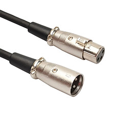 Wewoo Câble 1.8m 3-Pin XLR Mâle à XLR Femelle Microphone