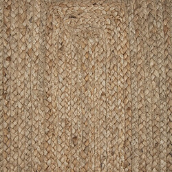 Atmosphera, Createur D'Interieur Tapis rectangulaire en jute Scandi - L. 60 x l. 90 cm - Marron