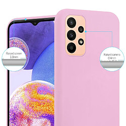 Cadorabo Coque Samsung Galaxy A23 4G / 5G Etui en Rose pas cher