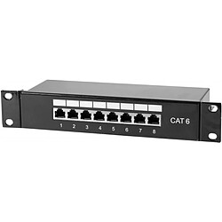 Abi Diffusion Panneau 10 1U 8 ports CAT6 stp