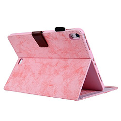 Wewoo Housse Étui Coque Pour iPad Pro 11 pouces 2018 Etui à rabat horizontal en cuir de style professionnel avec support et fente cartecadre photo et fonction veille / réveil rose pas cher