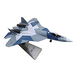 1/72 échelle Russe Su-57 Fighter Diecast Armée Armée de l'air Avion et Dispaly Stand Collection Bureau Décoration Ornements Enfants Adultes Cadeaux