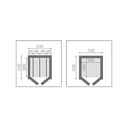 Avis Maison De La Tendance Abri de jardin LUCIOLE en bois épicéa 216x216 cm H. 234 cm