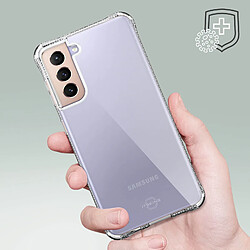 Coque pour Samsung Galaxy S21 Renforcée Anti-chutes 2m Itskins Transparent pas cher