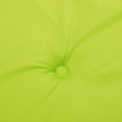 Maison Chic Coussin Confort | pouf | Coussin de banc de jardin vert brillant 100x50x3cm tissu oxford -GKD90072 pas cher