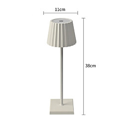 Lampe de Table LED Rechargeable - Blanc