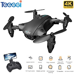 Universal H2 Mini Drone WiFi FPV 1080P 4K HD Camera(Le noir)