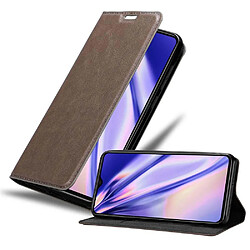 Cadorabo Coque Xiaomi RedMi NOTE 8 PRO Etui en Brun