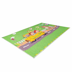 Paris Prix Tapis Enfant Imprimé Coco II Multicolore 120 x 180 cm