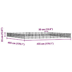 Acheter vidaXL Cage animaux de compagnie à 52 panneaux et porte Noir 35x35 cm