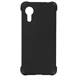 Avizar Coque Galaxy Xcover 5 Bumper Polycarbonate rigide Toucher gomme Anti-traces Noir