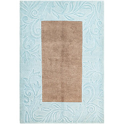 Vidal Tapis de laine 178x122 Bleu Darya