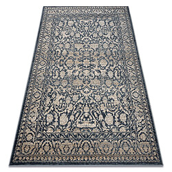 RUGSX Tapis NAIN Ornement vintage 7557 51944 beige bleu foncé 200x300 cm