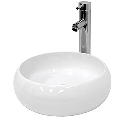 Ecd Germany Lavabo 350 x 120 mm en céramique blanche