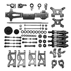 Avis WLtoys 144001 RC Voiture Mise à Niveau Métal Kit Pièces Bras Arbre D'entraînement Gris