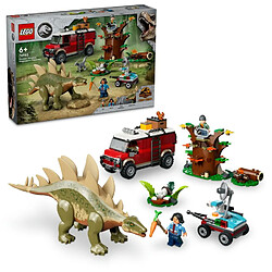 LEGO 76965 Missions dinosaures : la découverte du stégosaure