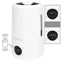 Humidificateur d'air ultrasonique Diffuseur d'arômes Filtre à charbon actif, 25, Blanc, Proficare, LB 3077