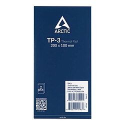 ARCTIC TP-3 200x100mm, 1.0mm - Pad thermique pack de 2 pas cher