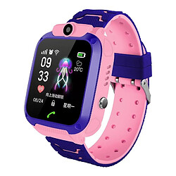 Yonis Montre Connectée Enfant IP67 Écran Couleur 1.44 Pouces SOS Positionnement LBS