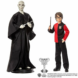 Ludendo Pack 2 poupées Voldemort et Harry Potter